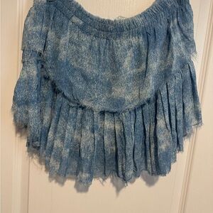 Love Shack Fancy 100% Silk Skirt- Large